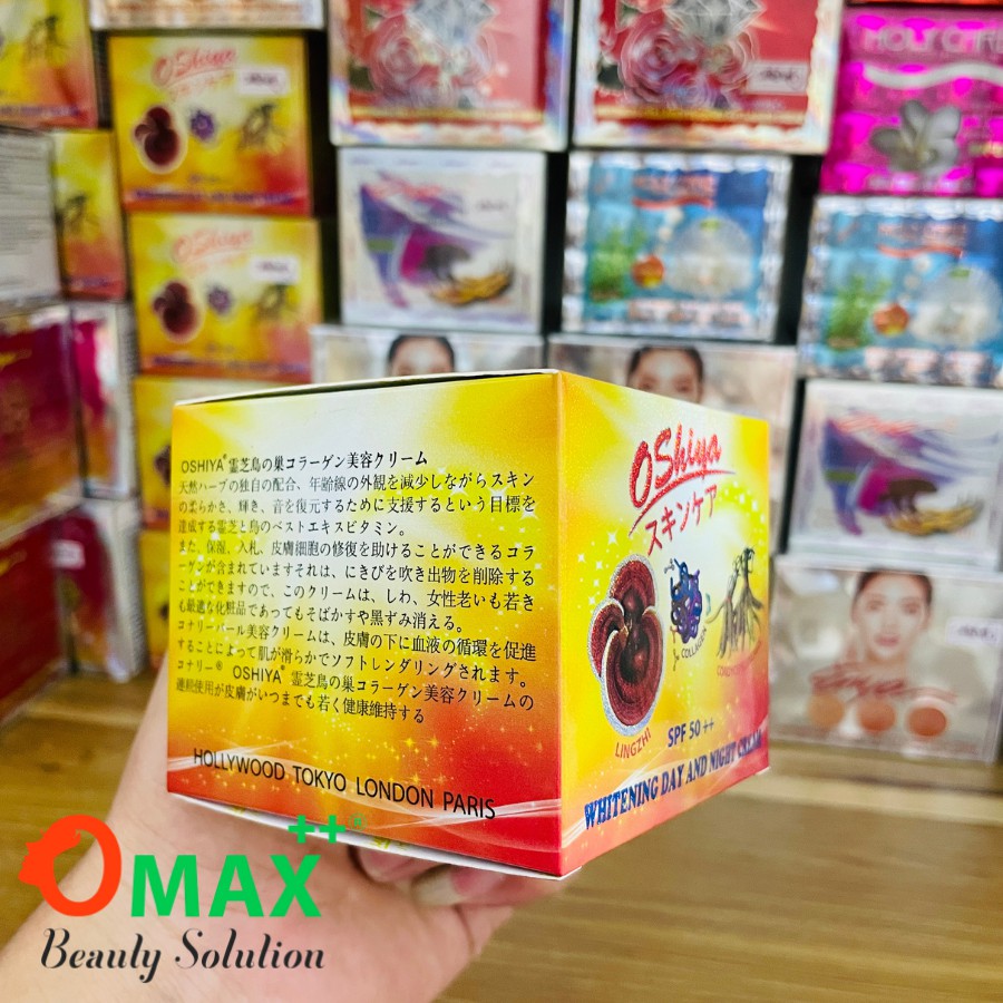 KEM OSHIYA ĐÔNG TRÙNG HẠ THẢO - COLLAGEN - LINH CHI 20G