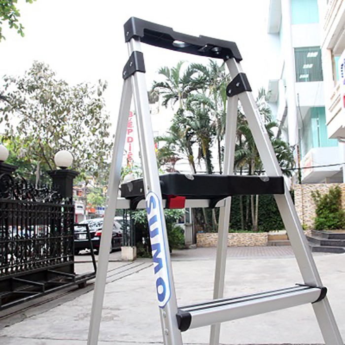 Thang nhôm ghế 4 bậc xếp gọn SUMO ADS-604