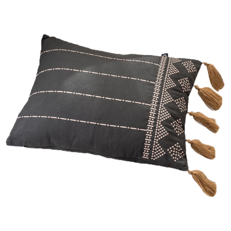 Vỏ Gối Hình Chữ Nhật Thêu Họa Tiết Kẻ Sọc Phong Cách Châu Âu