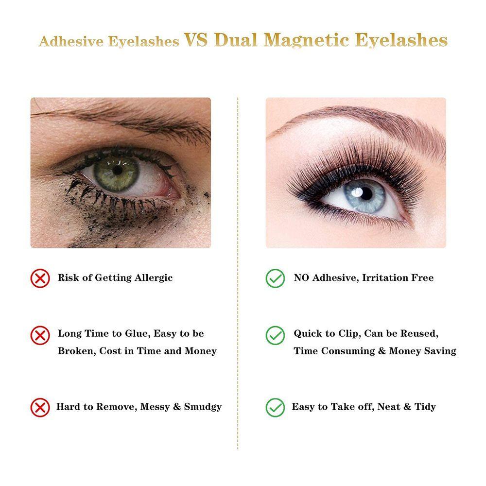 Mascara 3D Toàn Diện Không Keo Có Thể Tái Sử Dụng