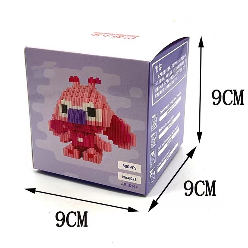 Mô hình lắp ráp 3d mini bộ xếp hình ghép 50 nhân vật cho bé trẻ em thông minh Gôn đồ chơi