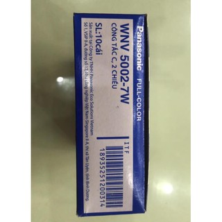 Hộp 10 hạt 2 chiều Panasonic Full color ( hạt nhỏ)