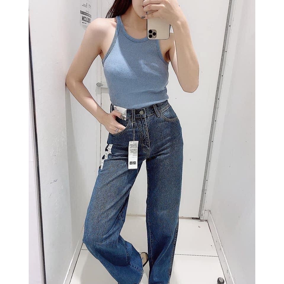 Quần Jean Dáng Suông UNIQLO Sale Hot Hit Có Sẵn