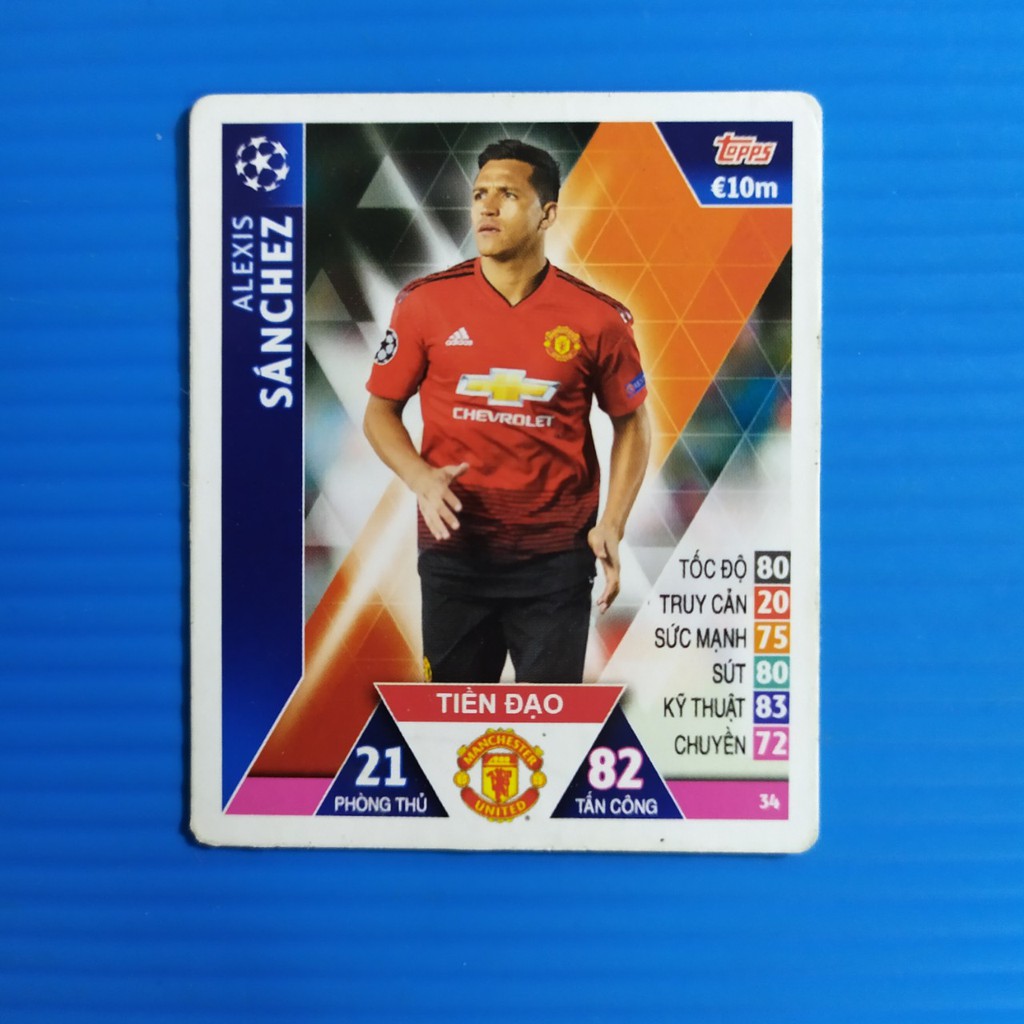 [Một Thẻ ] [No.21-&gt;39 mùa 18-19] Thẻ cầu thủ bóng đá Poca Match Attax 2019 2nd như ảnh &amp; mô tả [giá theo độ mới và hiếm]