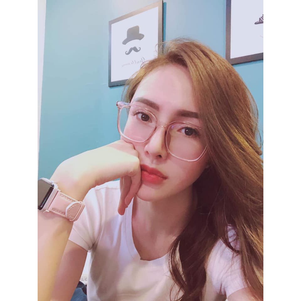 Gọng kính cận vuông nhựa dẻo 217 – Kính mắt Candy