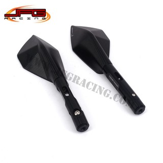 Gương 5 cạnh rizoma lắp xe máy ( 1 chiếc trái  đen )