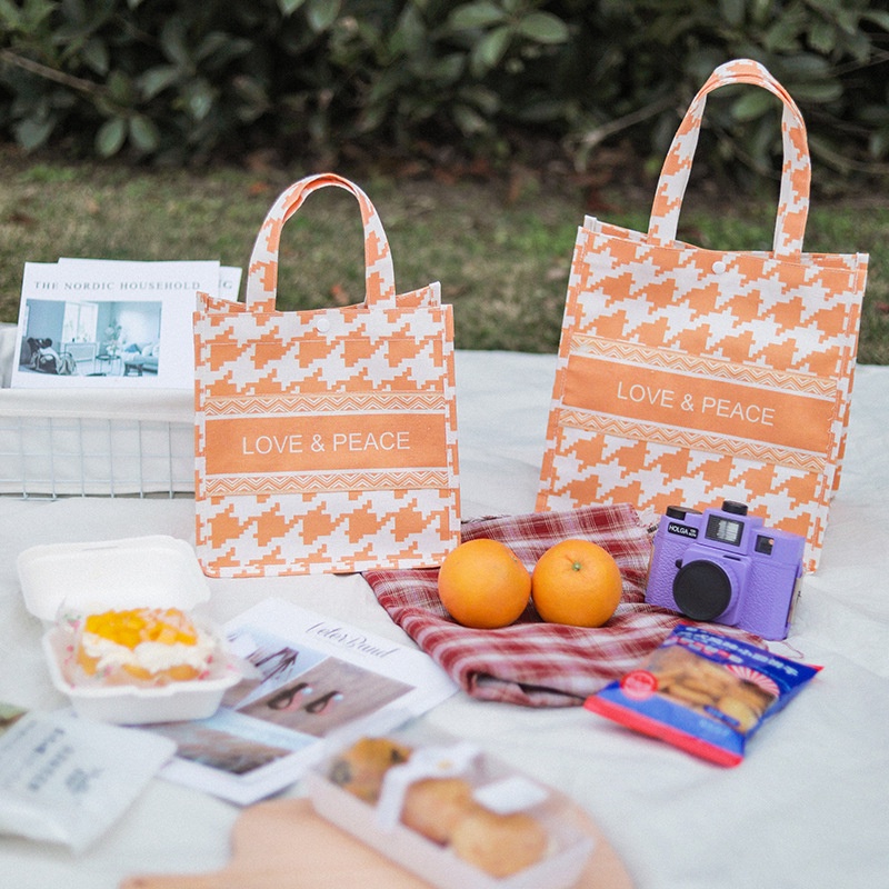 Túi đựng hộp cơm trưa YADOU cỡ lớn màu sắc xinh xắn tiện dụng