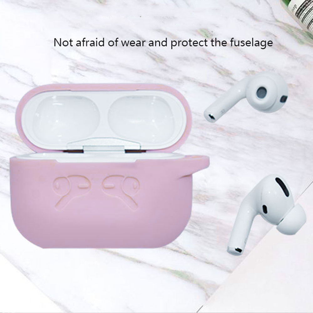 Vỏ Bảo Vệ Hộp Sạc Tai Nghe Không Dây Apple Airpods Pro Airpods 3 Bằng Silicon