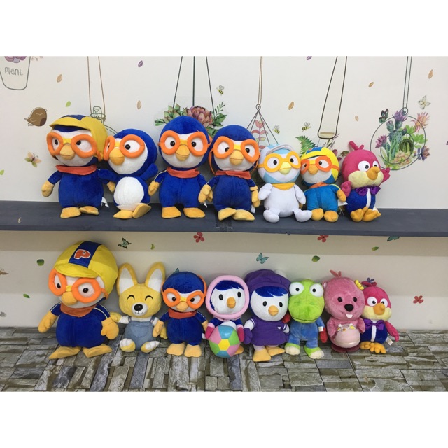 Tuỳ chọn các nhân vật pororo size 30cm