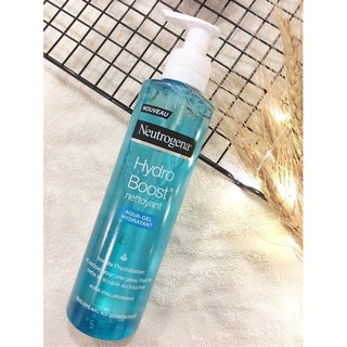 Có Bill - Sữa rửa mặt, chống lão hoá, dưỡng ẩm da Neutrogena Hydro Boost Nettoyant Aqua-Gel Hydratant 200ml
