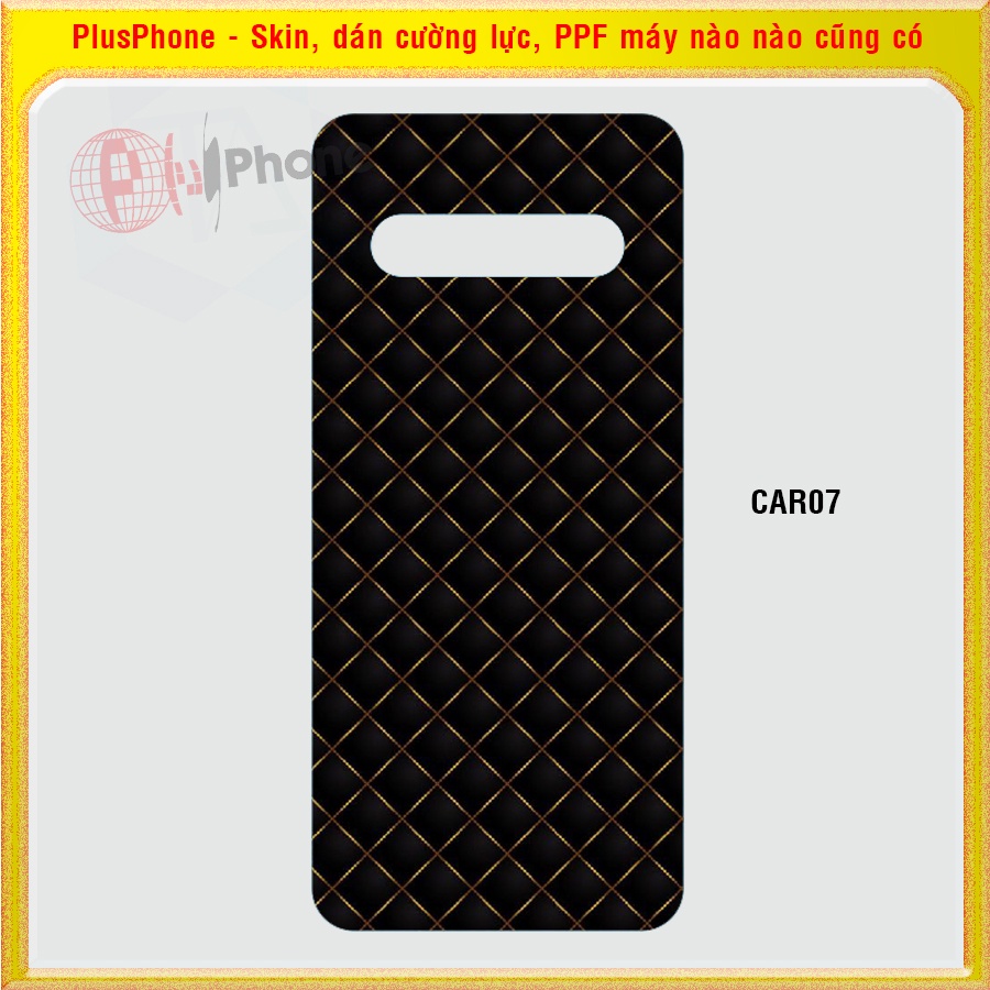 Dán Skin cho điện thoại LG V40, V50, V50s, V60 thinQ in mẫu caro