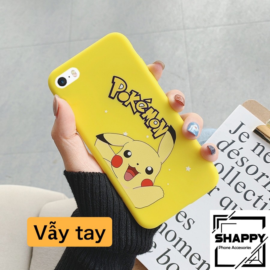 Ốp IPhon TPU Hàn Quốc Hoạ Tiết Pikachu Dễ Thương [Shappy Shop] | BigBuy360 - bigbuy360.vn