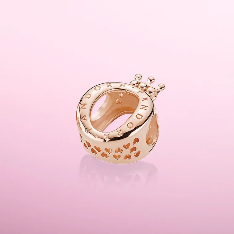 Pandora Mặt Vòng cổ Bạc 925 Hình Vương Miện Xinh Xắn