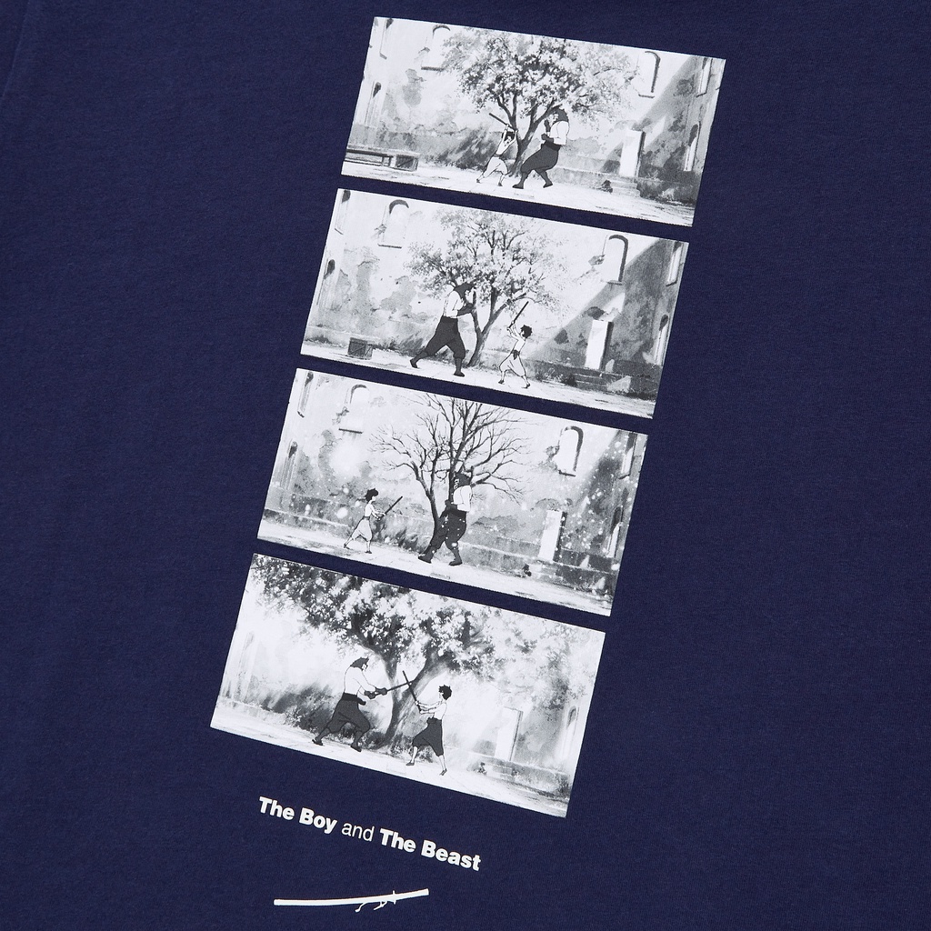 Áo thun UT Nam/Nữ Mamoru Hosoda x The Boy and the Beast ❤️