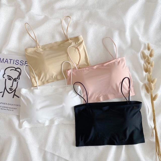 Áo bra đúc Su quây ngực CharmAiry áo ngực nữ bra 2 Dây chất mát lịm, có kèm mút | BigBuy360 - bigbuy360.vn