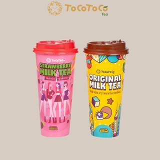 Trà Sữa Ly tự pha tiện lợi ToCoToCo 500ml date T11/2023