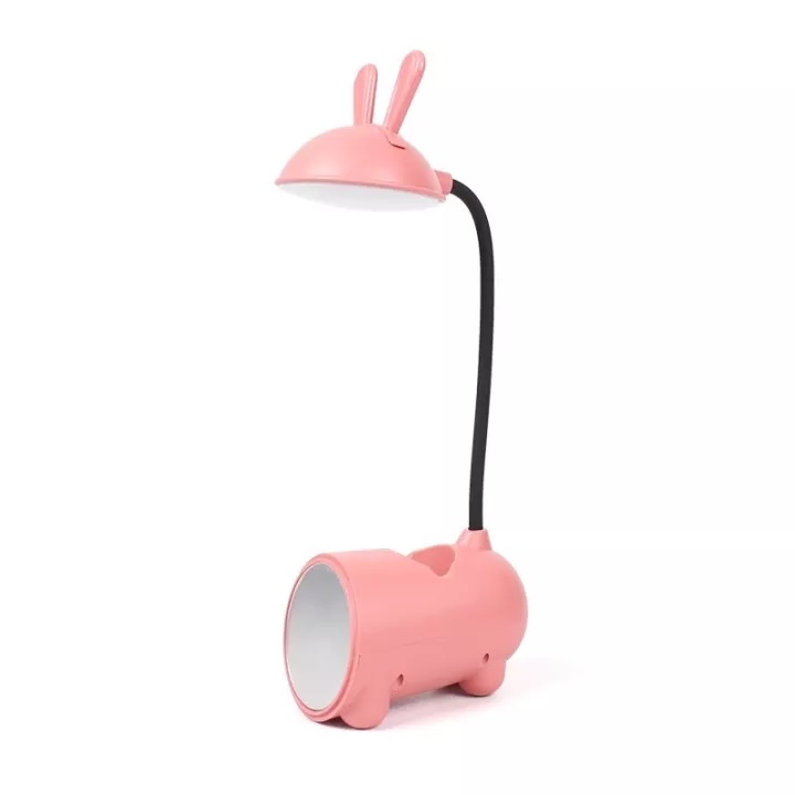 Đèn Bàn Học Tích Điện Hình Tai Thỏ Cực Xinh