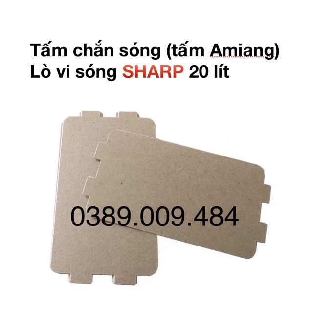 Tấm chắn (tấm Amiang) lò vi sóng SHARP 20 lít