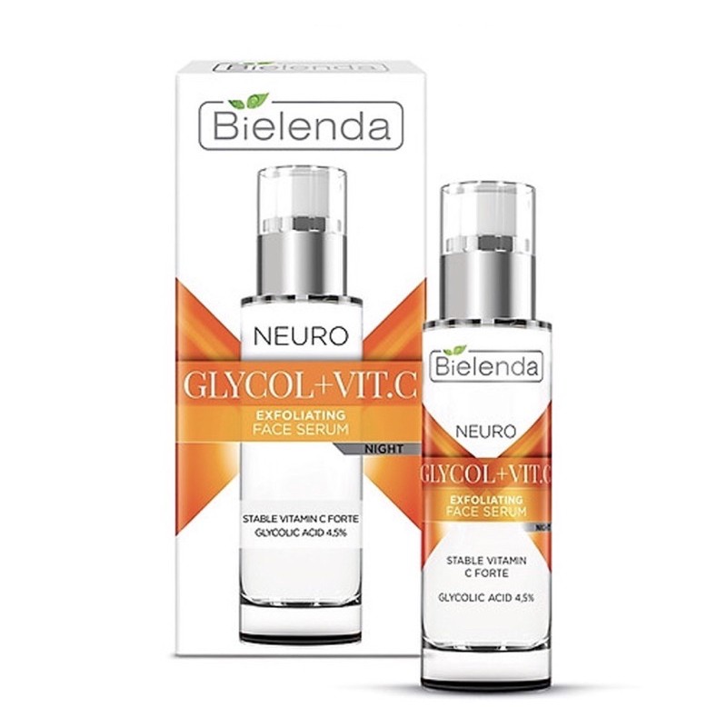 Serum Bielenda Neuro Glicol + Vit.C trẻ hoá trắng mịn da