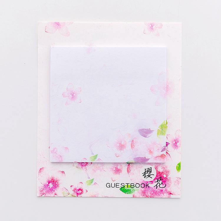 Cherry Blossoms
Stickers Sticky Notes
Small Fresh Note Book