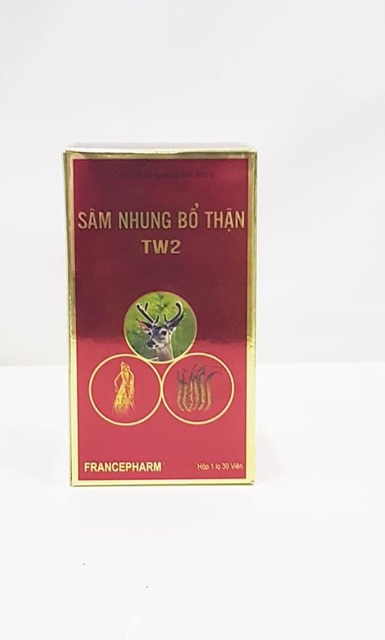 Sâm nhung bổ thận tw2 bổ thận tráng dương, tăng cường sinh lý