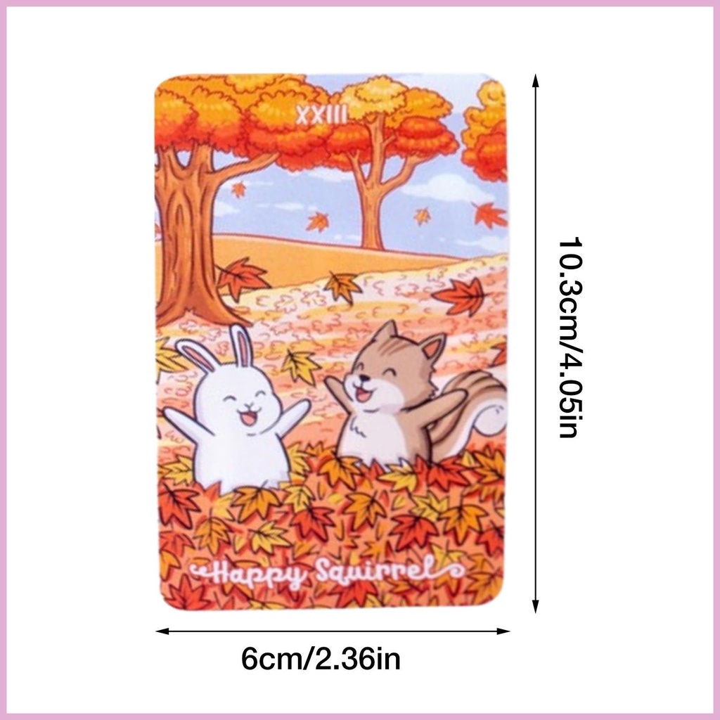 Mới Bộ Bài Tarot Hình Thỏ Dễ Thương