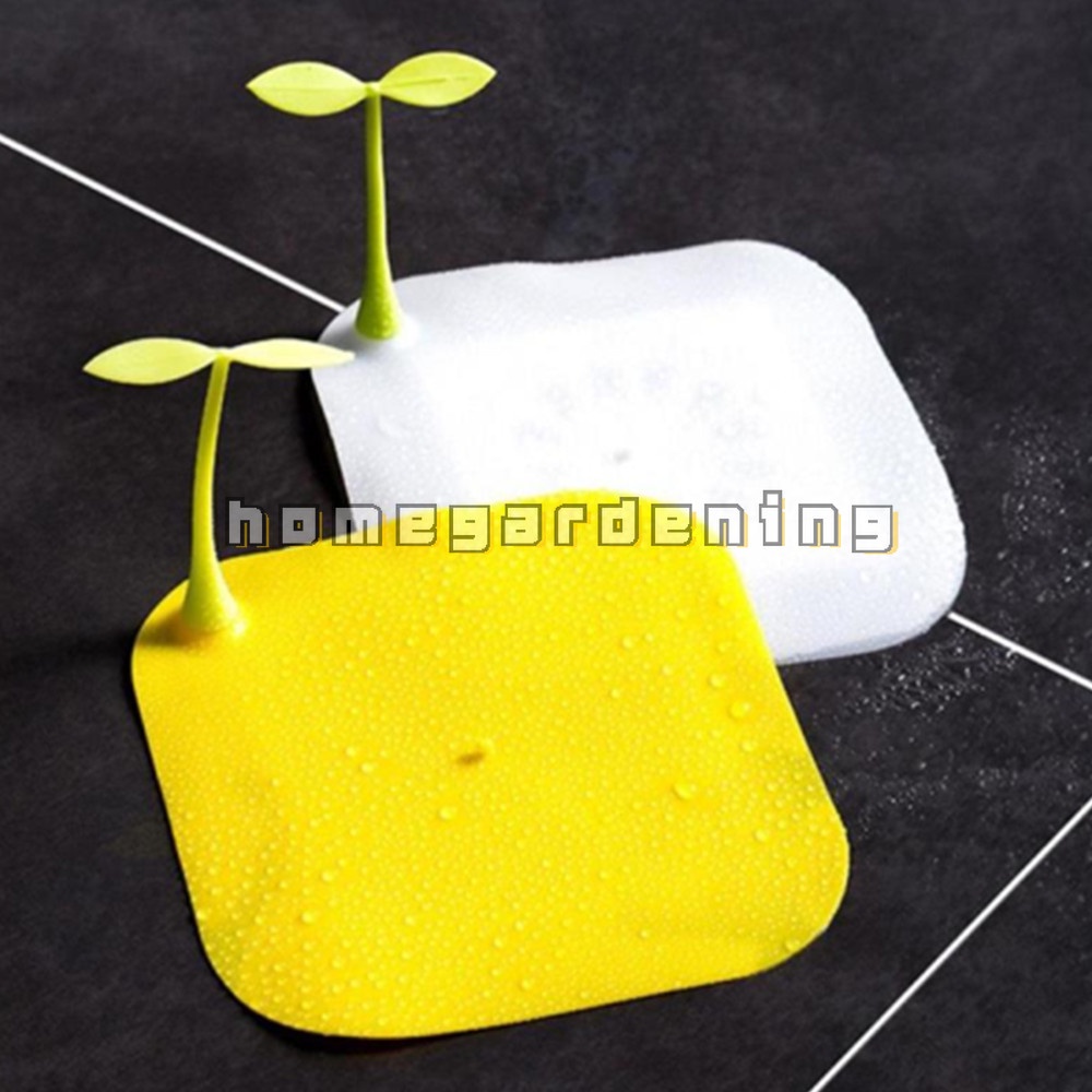 Thảm Silicon Lót Cống Thoát Nước Nhà Tắm Chống Mùi Hôi Chống Côn Trùng Hình Hạt Đậu Nhỏ Ốp