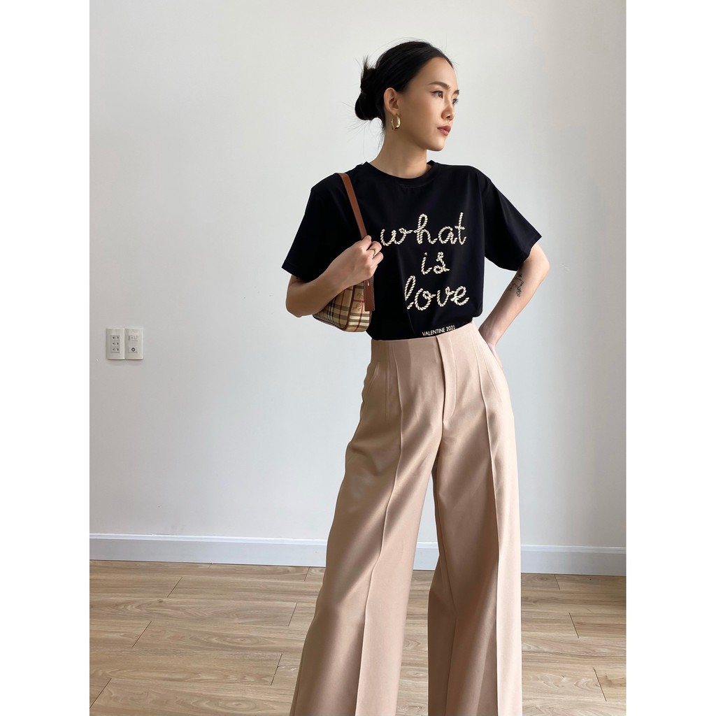 Quần Nâu Ống Suông Dài EDINI - Q169