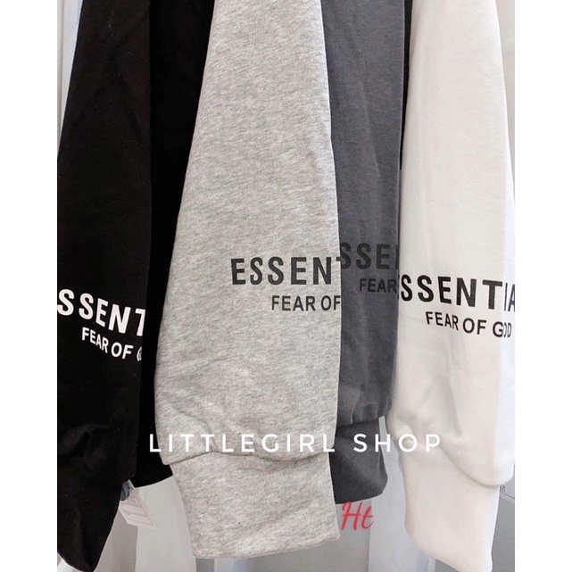 Áo khoác nỉ ESS in tay H2A755