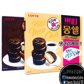 Bánh Chocopie mini Lotte (198g) - Hàn Quốc