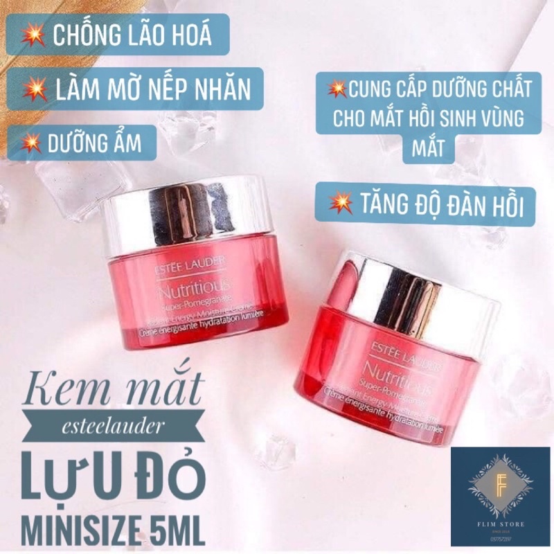 [estee laude 5ML / 3ML]Kem Mắt Estee Lauder Chống Lão Hóa, Nâng Cơ, giảm Quầng Thâm Mắt và dưỡng mắt