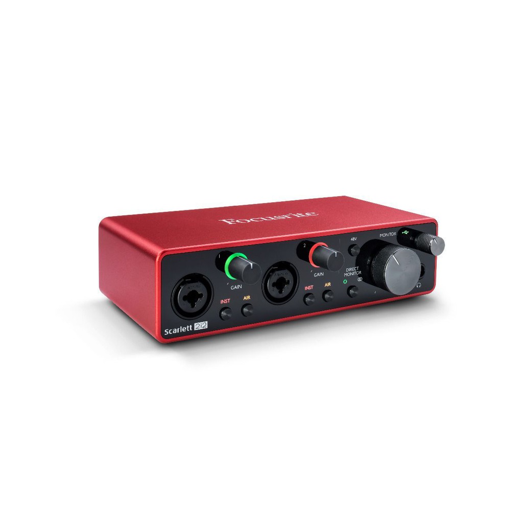 Focusrite Scarlett 2i2 (3rd Gen) Sound card xử lý âm thanh studio chuyên nghiệp