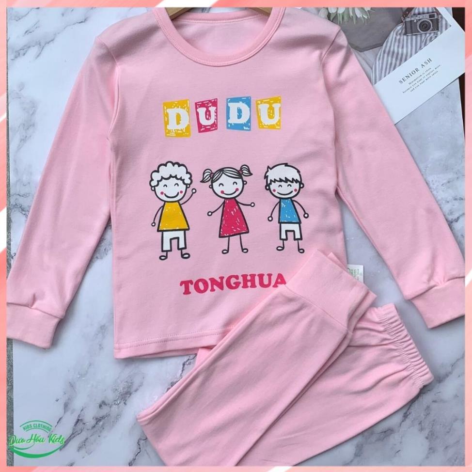 Bộ thu đông bé trai, bé gái, bộ dài tay cotton quảng châu cho bé từ  8 - 28 kg. .