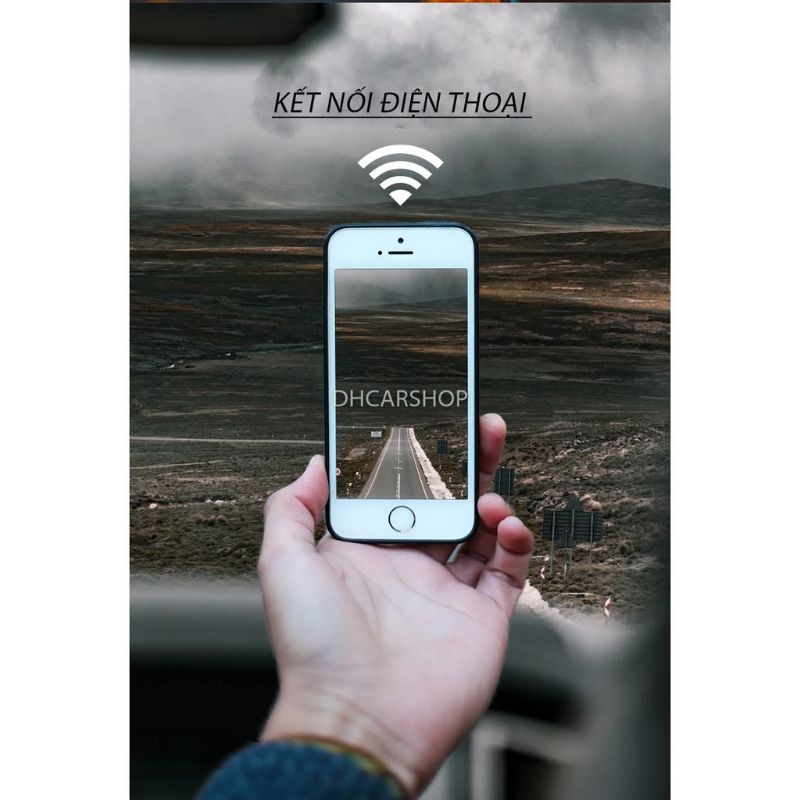 Camera V2 wifi, camera hành trình kết nối màn hình Android, kết nối xem trực tiếp trên điện thoại.