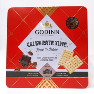 BÁNH QUY GODINN CELEBRATE TIME HỘP THIẾC 560G