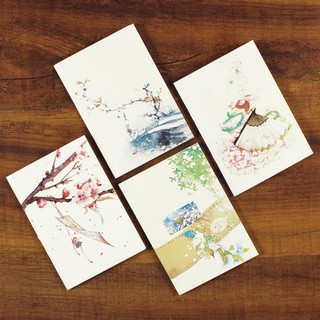 Sổ note cổ trang sổ note hình hoạ N68 sổ note cute sổ note dễ thương