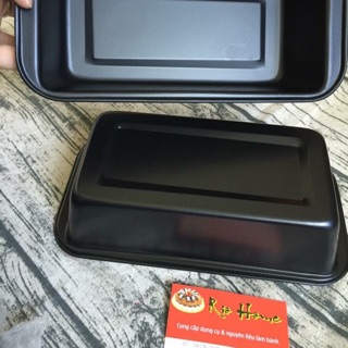 Khuôn Loaf Đen Chống Dính(25*13*6.5cm)