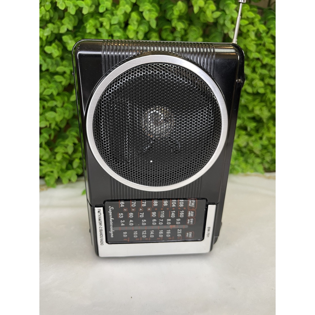 Đài Radio SONY SW-701 Cao Cấp. Nghe Đài FM, Kết Nối Mọi Tần Số, Độ Bền Cao, Dễ Dàng Sử Dụng. Bảo Hành 12 Tháng