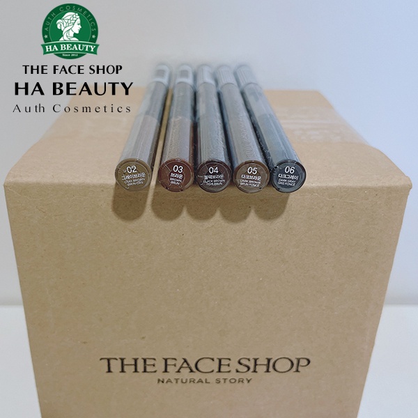 (AUTH) Chì Chân Mày Designing Eyebrow Pencil 0.3g The Face Shop