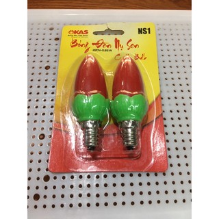 Vỉ 2 Bóng đèn led trang trí ban thờ