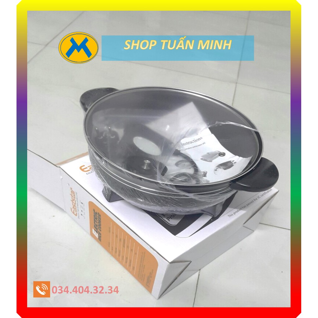Chảo Điện Đa Năng Nồi lẩu điện đa năng Eaststar mini 26 cm bền đẹp tiện lợi