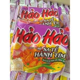 Combo 5 gói mì Hảo Hảo sa tế hành tím