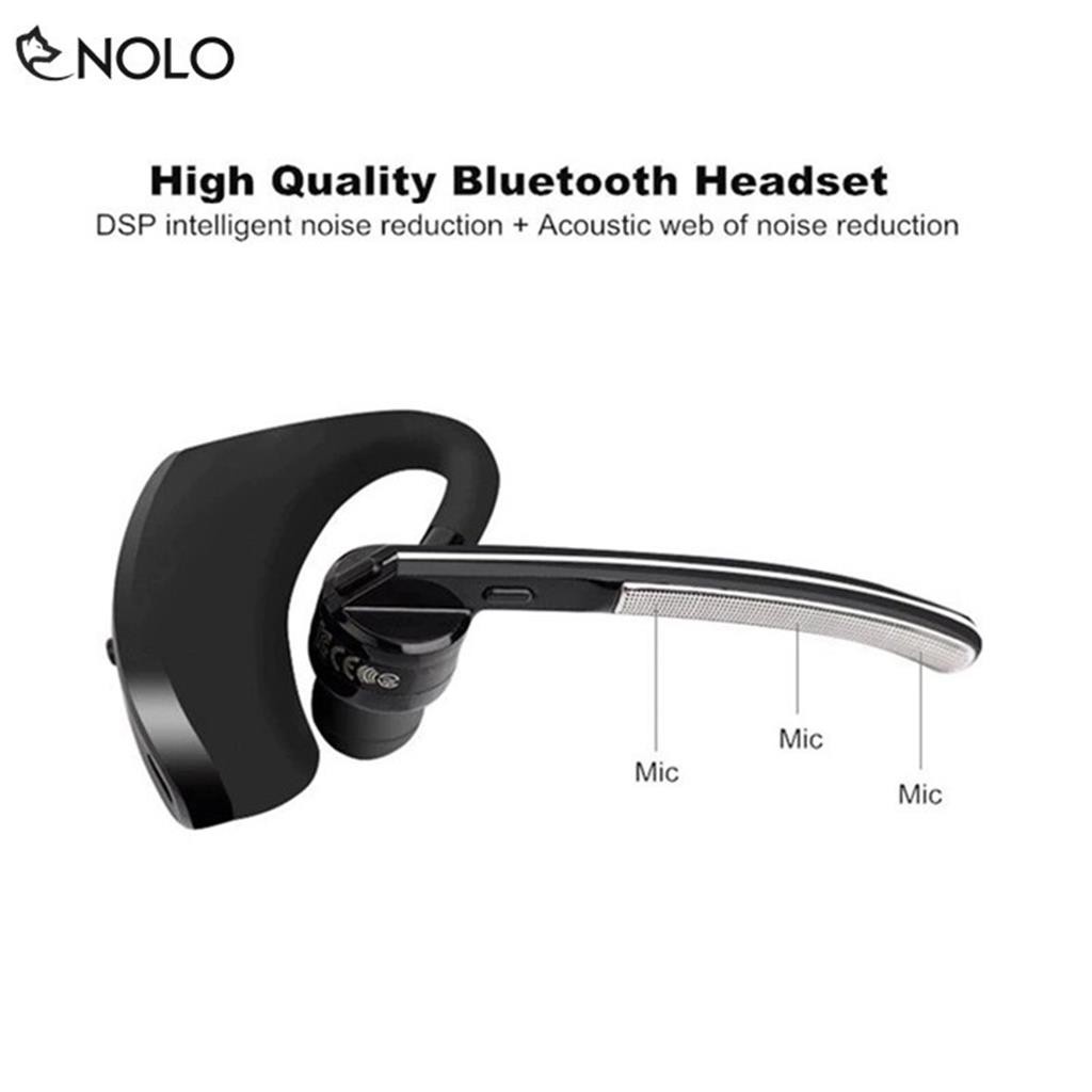 Tai Nghe Bluetooth V8s Plus Nhét Tai Không Dây Chống Ồn Tự Động Đàm Thoại Nghe Nhạc Hay -dc3685