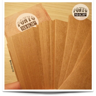 Xấp 100 tờ giấy kraft 80gsm, khổ A5 làm Handmade