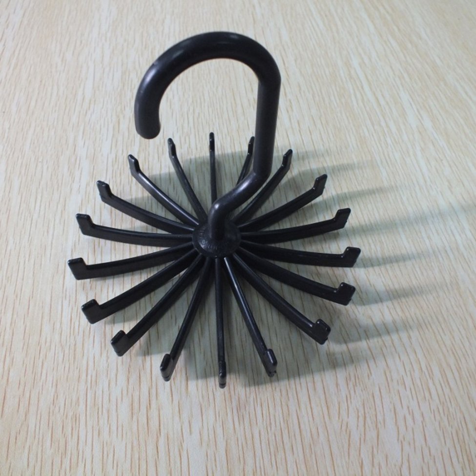 New Plastic Hook Type Storage Holders Racks Portable Tie Racks
