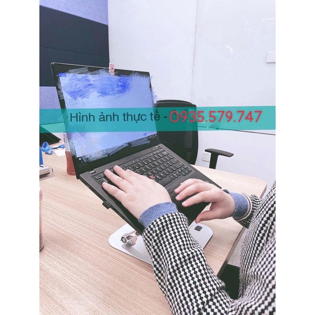 Giá đỡ Laptop – Laptop Stand – Laptop Macbo.ok Ip.ad ….Hợp kim nhôm – Tản nhiệt – Gấp gọn