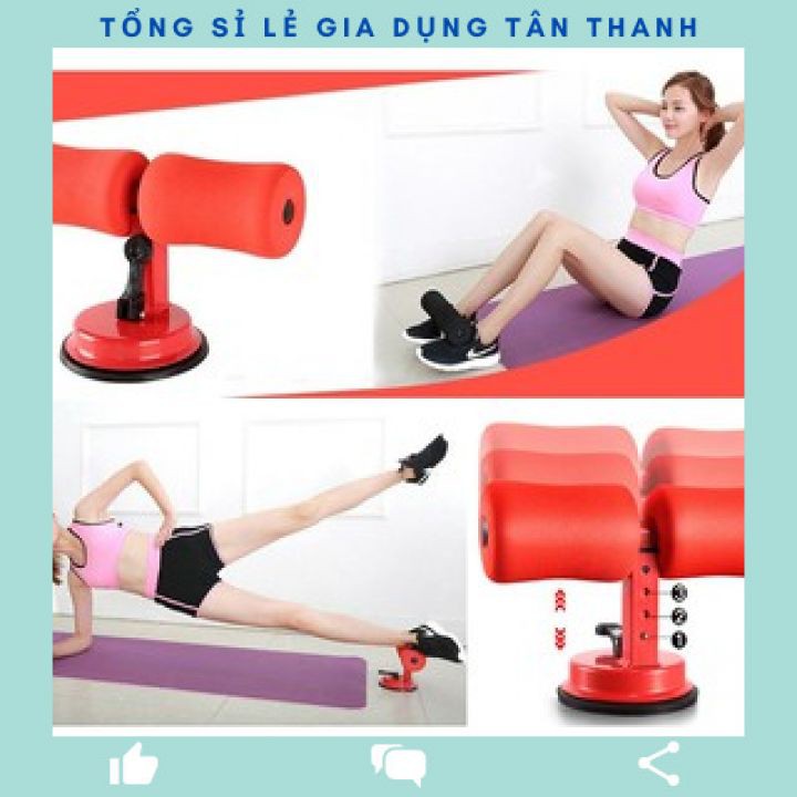 Dụng cụ tập cơ bụng đa năng có đế hút chân không tại nhà. MÀU NGẪU NHIÊN