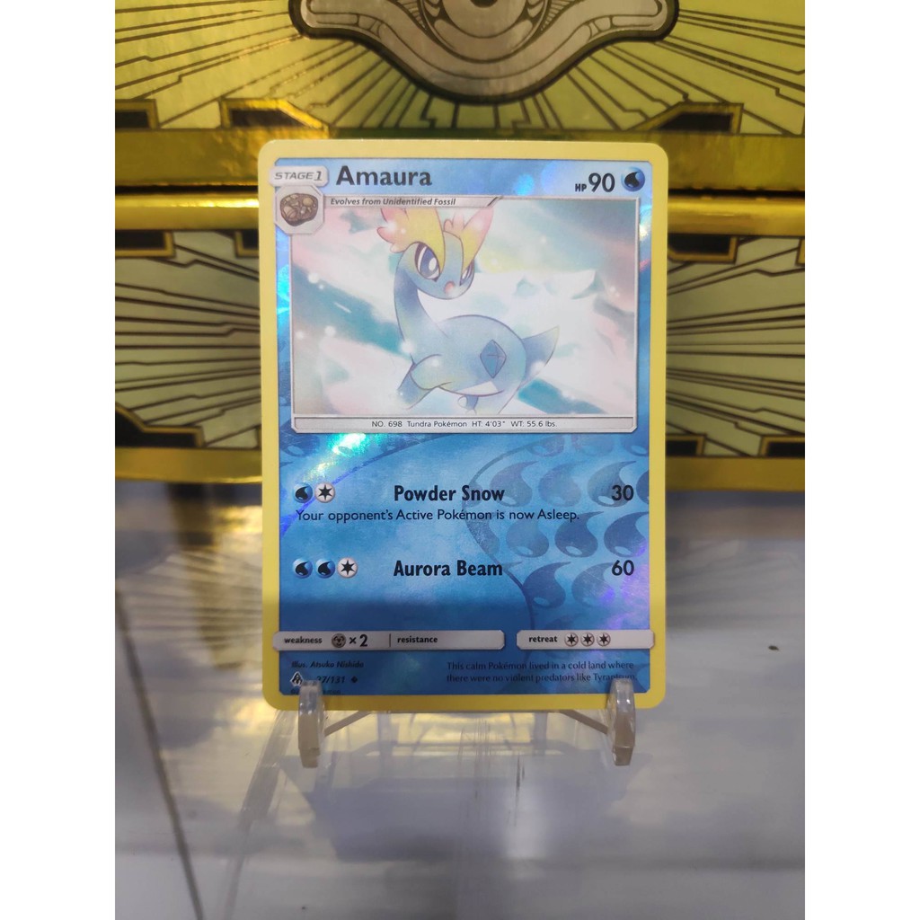[ Dưa Hấu Yugioh ] Lá bài thẻ bài Pokemon Amaura