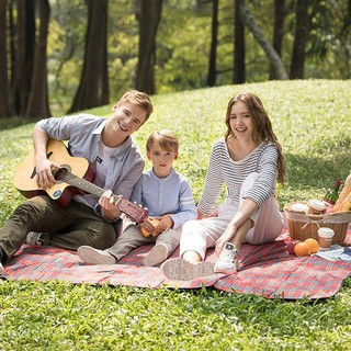 Thảm dã ngoại du lịch đi biển picnic chống thấm nước, dễ lau sạch, Tấm trải cắm trại đi phượt kết hợp tập yoga gấp gọn