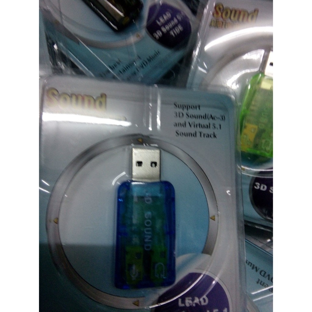 Usb sound 5.1 chuyển đổi từ cổng usb ra loa